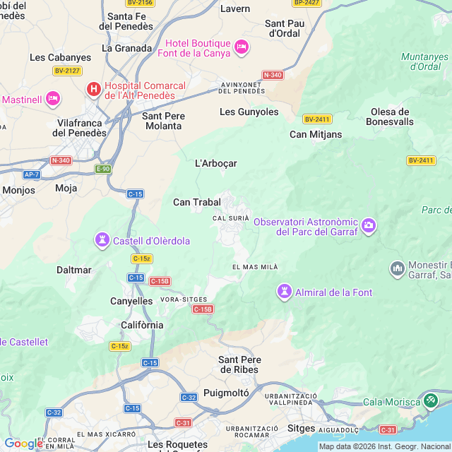 Approximate location
