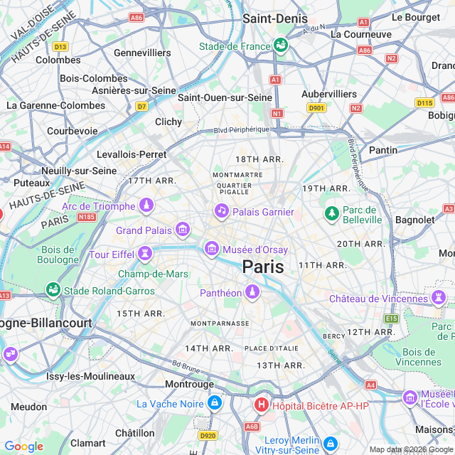 Approximate location