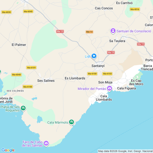 Approximate location
