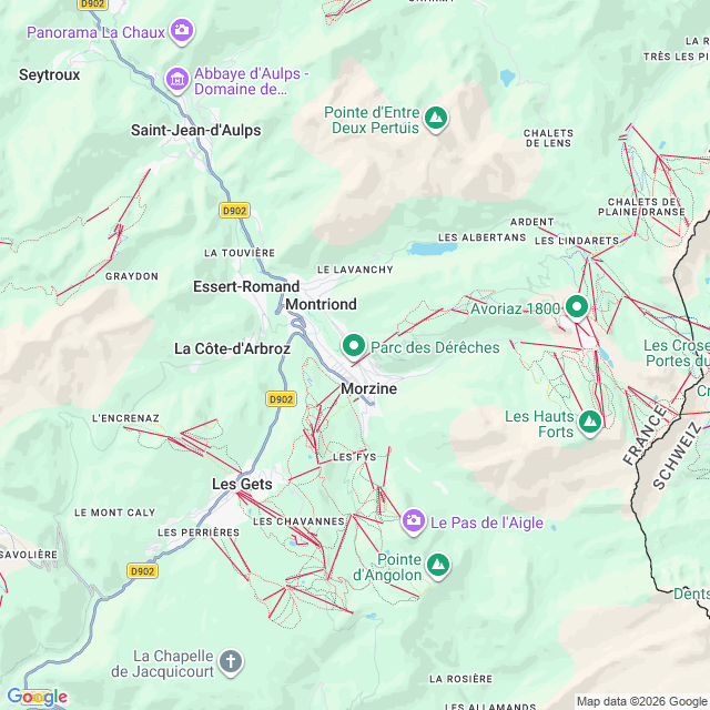 Approximate location