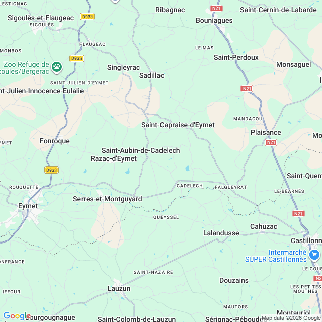 Approximate location