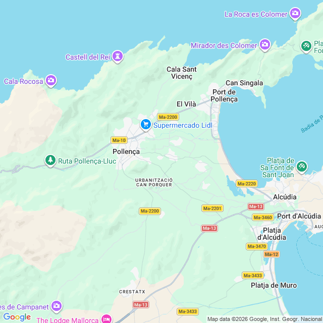 Approximate location