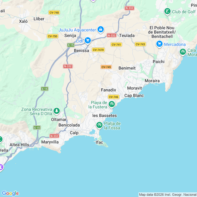 Approximate location