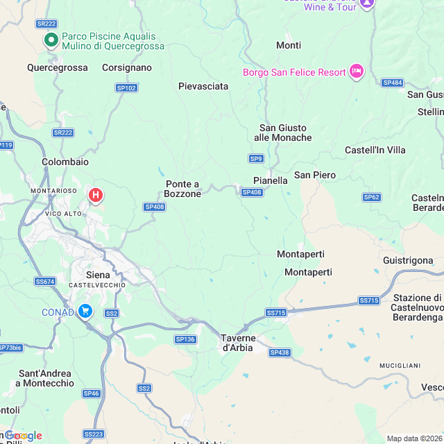 Approximate location