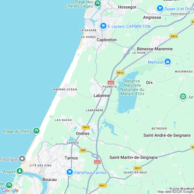 Approximate location