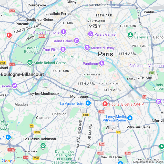 Approximate location