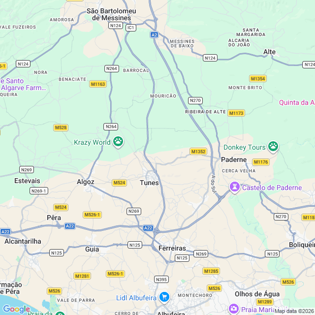 Approximate location