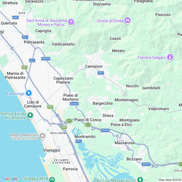 Approximate location