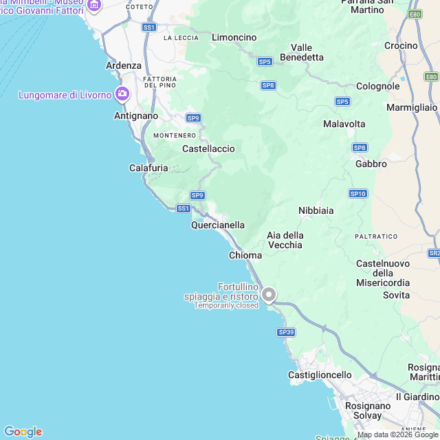 Approximate location