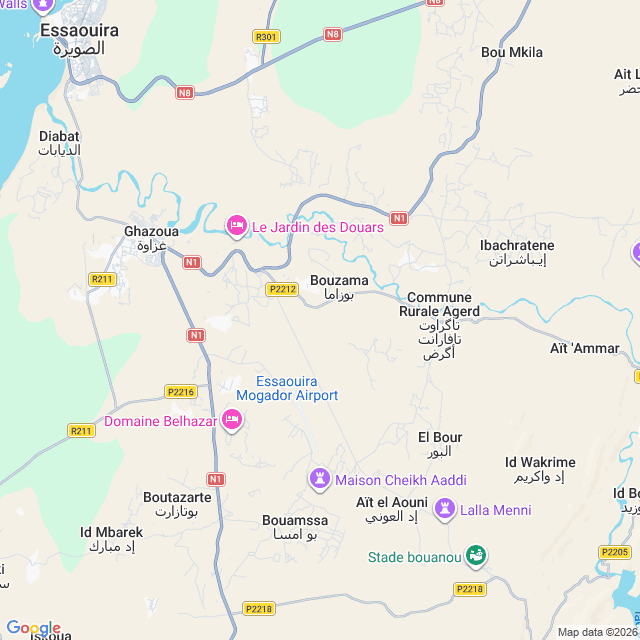 Approximate location