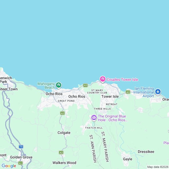 Approximate location