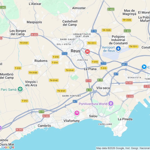 Approximate location