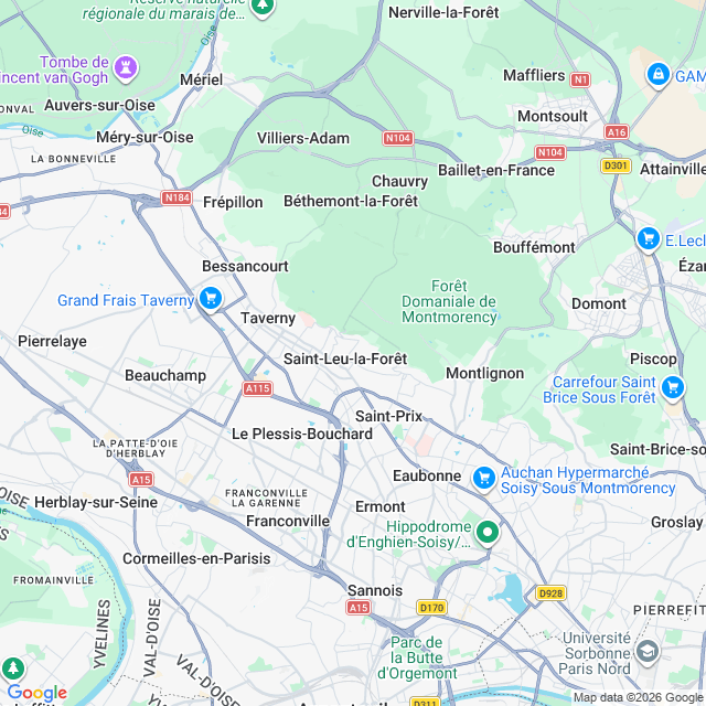 Approximate location