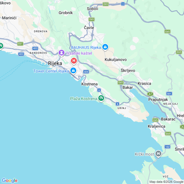 Approximate location