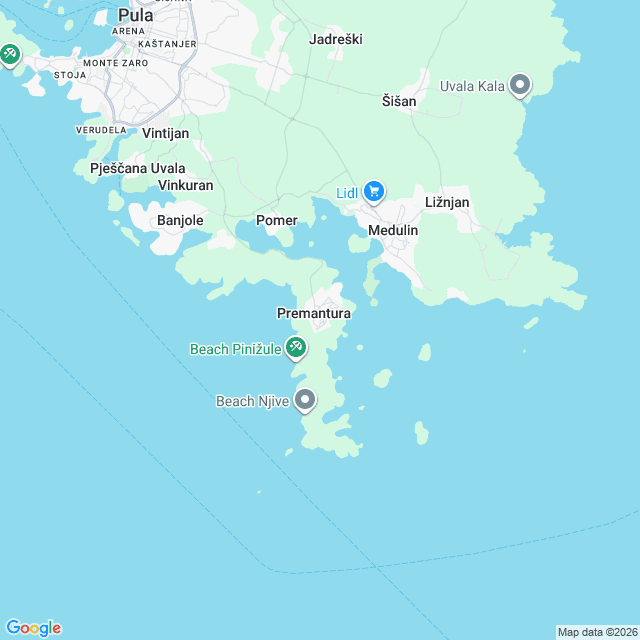 Approximate location