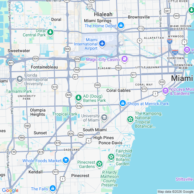 Approximate location