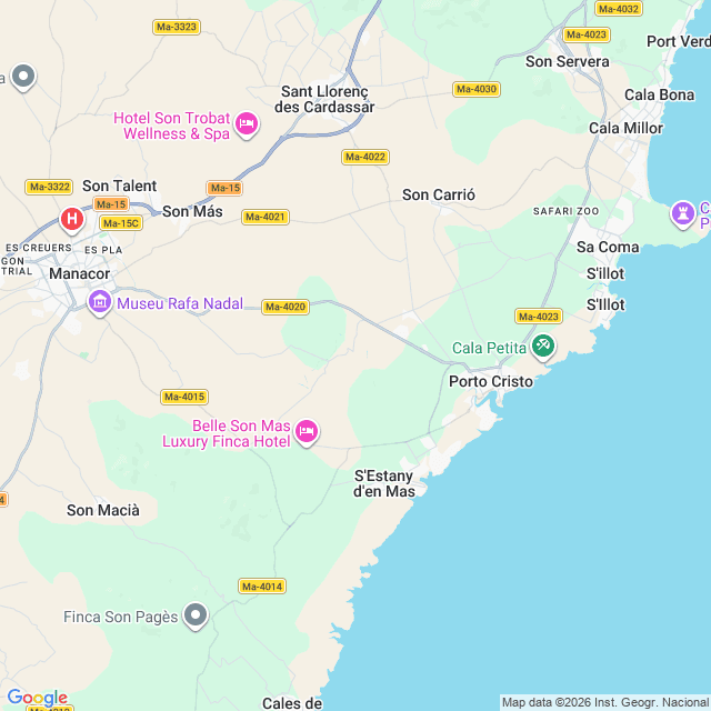 Approximate location