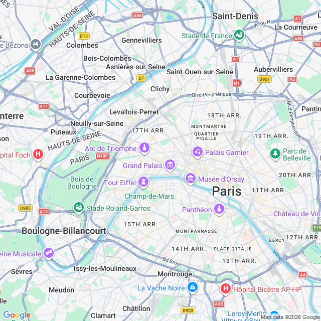 Approximate location