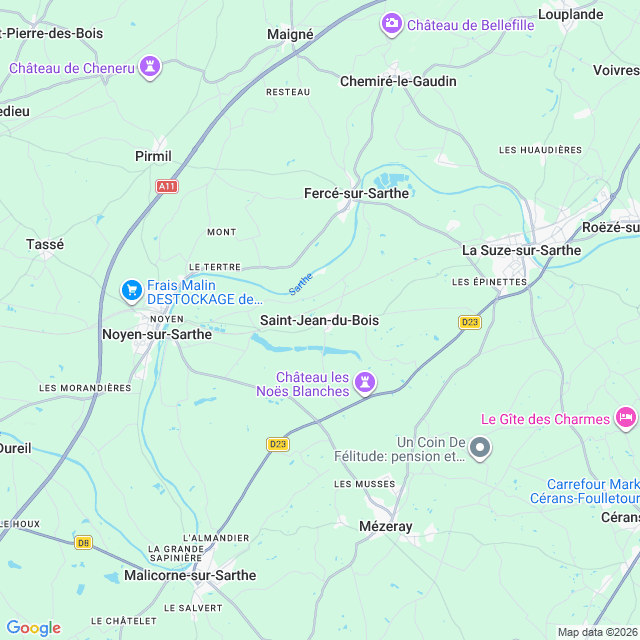 Approximate location