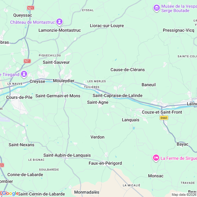 Approximate location