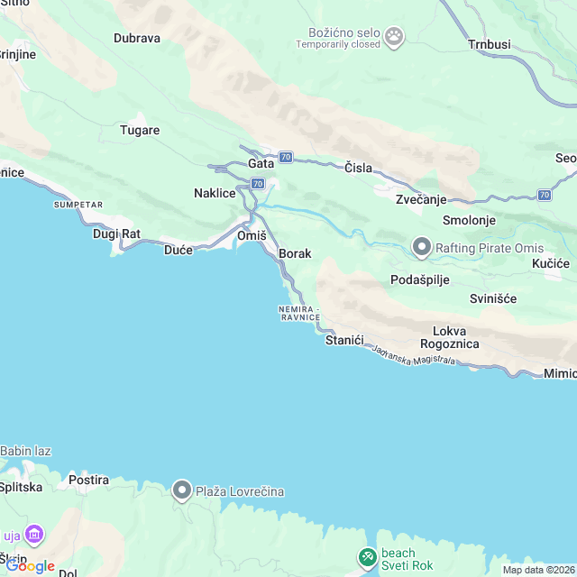 Approximate location