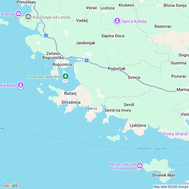 Approximate location