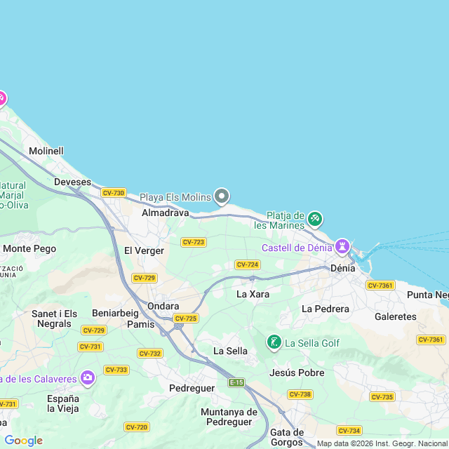 Approximate location