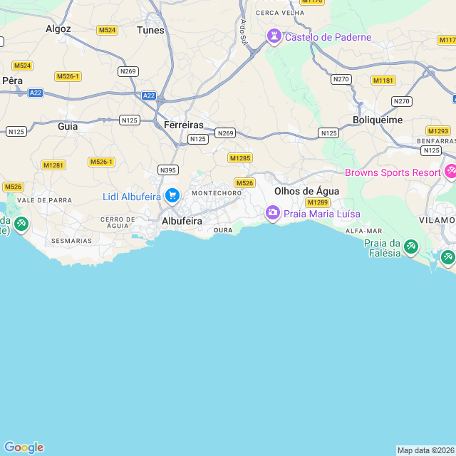 Approximate location