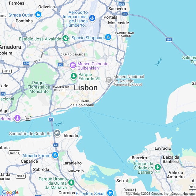 Approximate location