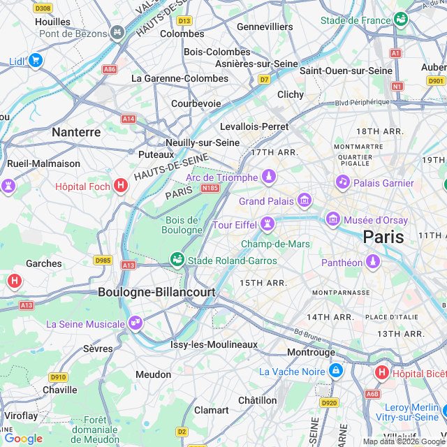 Approximate location