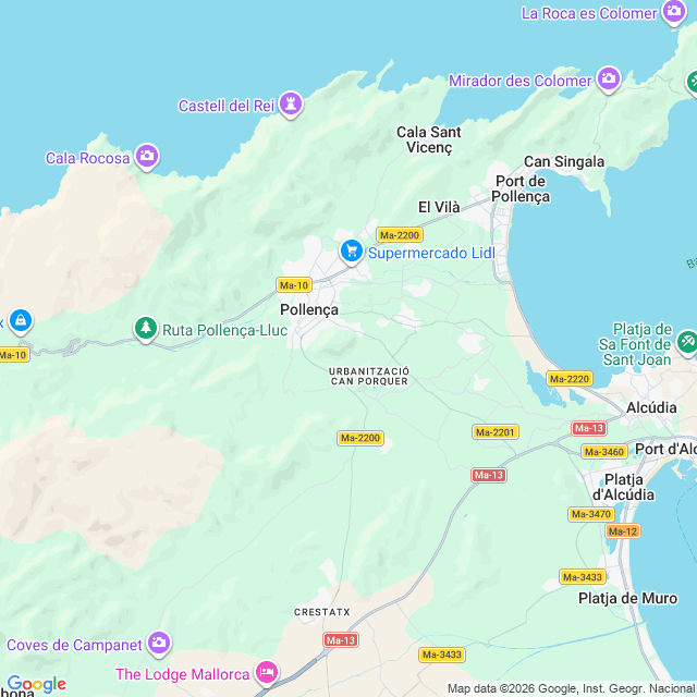 Approximate location