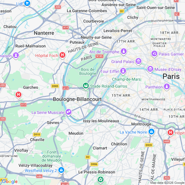 Approximate location