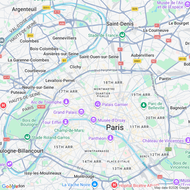 Approximate location