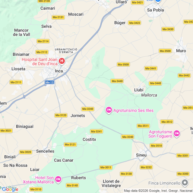 Approximate location