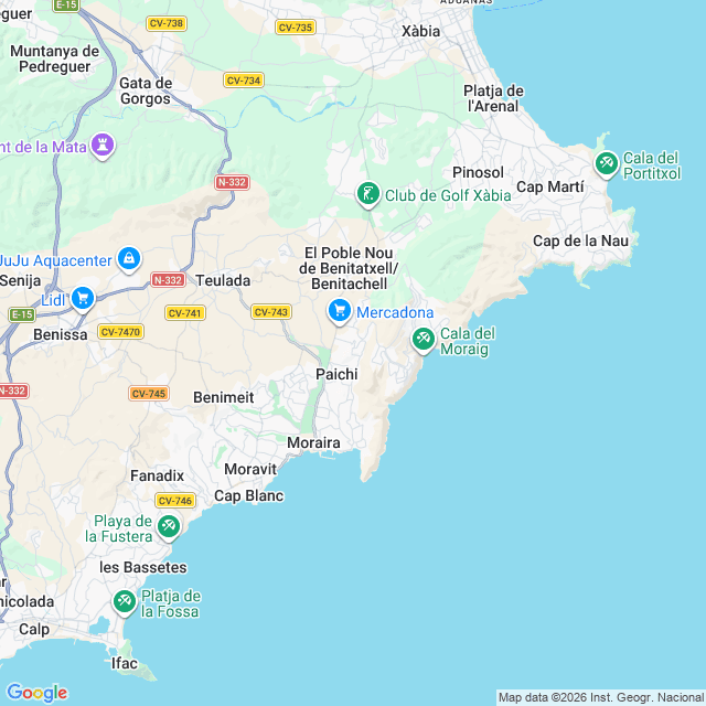 Approximate location