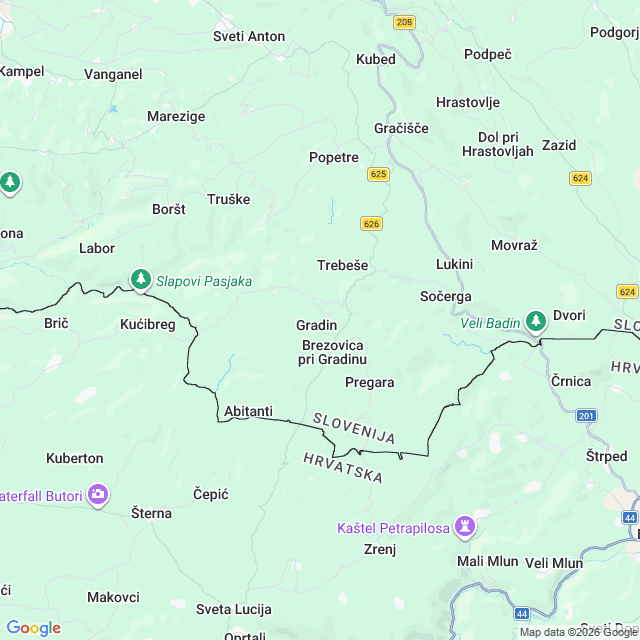 Approximate location