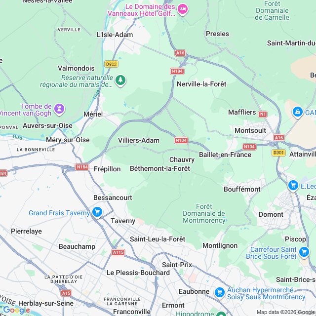 Approximate location