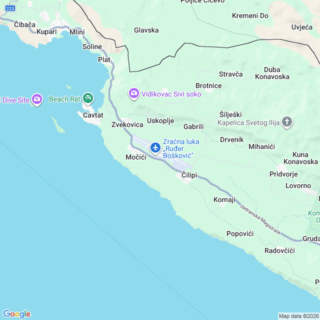 Approximate location
