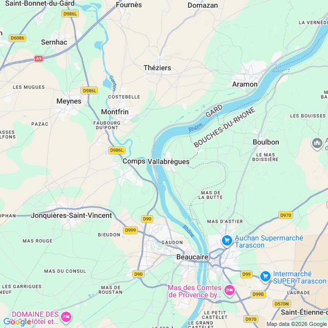 Approximate location
