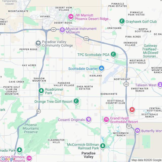 Approximate location
