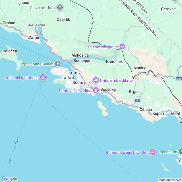 Approximate location