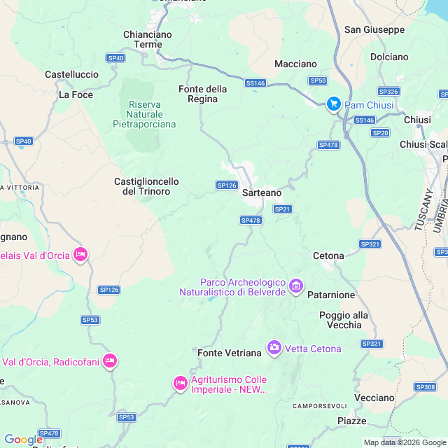 Approximate location