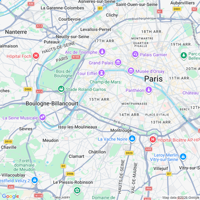 Approximate location