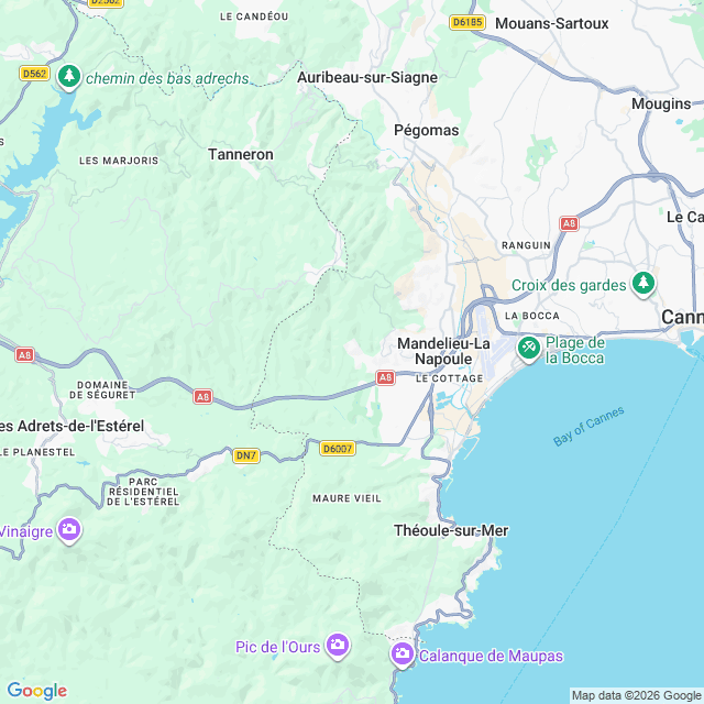 Approximate location
