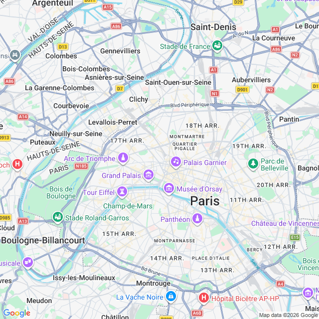 Approximate location