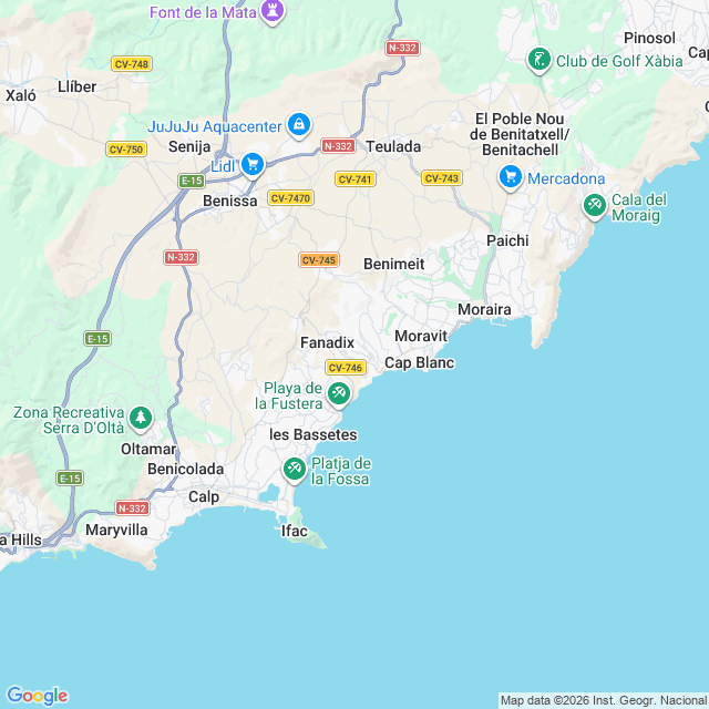 Approximate location