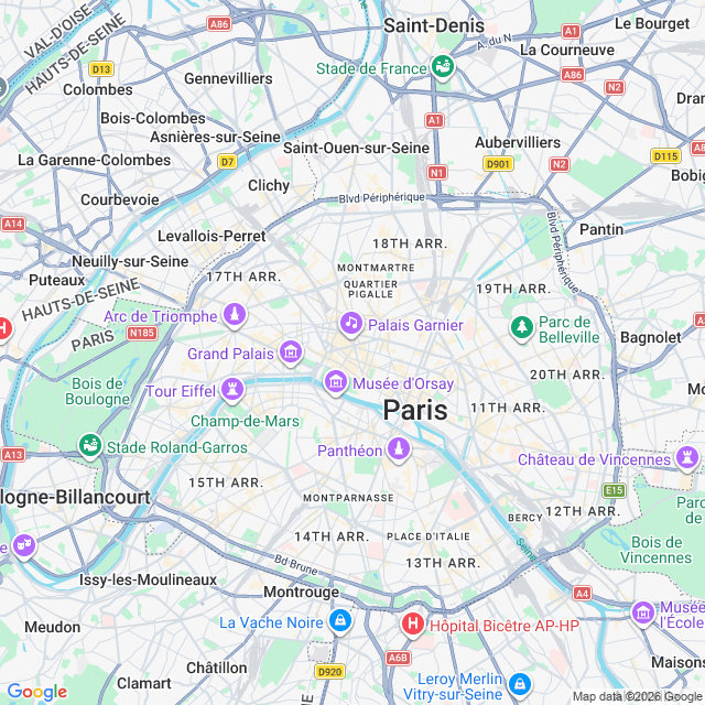 Approximate location