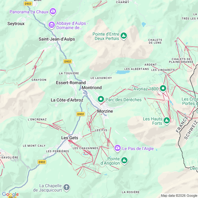 Approximate location
