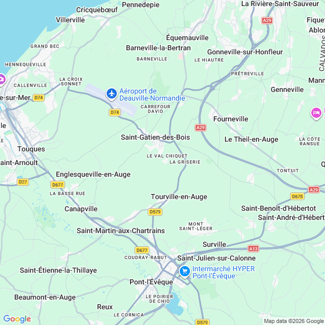 Approximate location