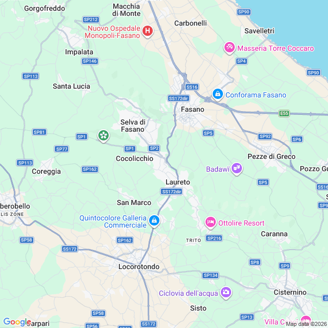 Approximate location